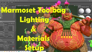 Marmoset Toolbag Lighting and Material SetUp [upl. by Einatirb]