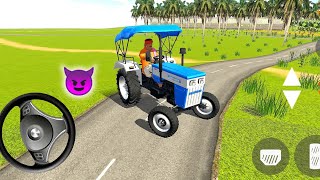 Indian Tractor Driving 3D 🤑  Tractor Wala  Gadi Game 108  Android Gameplay [upl. by Everard]