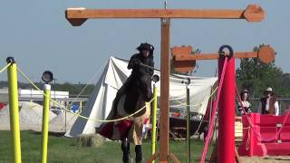 Jousting Sarah Hay MSAcourse during Festival of the Horse amp Drum 2013 [upl. by Rehtul624]