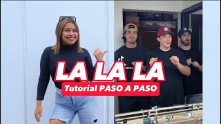 LA LA LA  Mike Towers Tutorial TikTok PASO A PASO 💃🏼 [upl. by Esmaria]