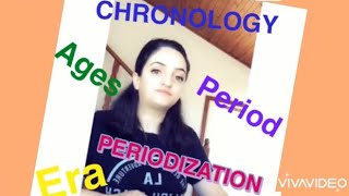 2 CRONOLOGY and PERIODIZATION of HISTORY [upl. by Ciapha]