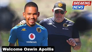 DEAL DONE ✔️ Apollis Spotted at Naturena today  Kaizer Chiefs new Jersey Number [upl. by Laeno]