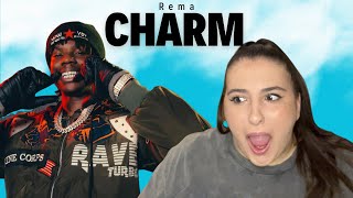 Rema  Charm VIDEO  Just Vibes Reaction [upl. by Lugo]