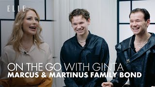 MARCUS amp MARTINUS Sweden at Eurovision 2024  ELLE On The Go With GINTA [upl. by Alrrats]