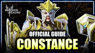 Official Guide  CONSTANCE  How To Gear amp Full Kit Breakdown ⁂ Watcher of Realms [upl. by Yhpos]