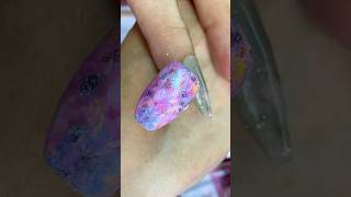 Foiling Nail Art nails nailart [upl. by Klement]