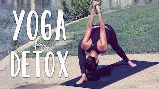 Detox Yoga  20 Minute Yoga Flow for Detox and Digestion [upl. by Ytsim]