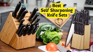 Best Self Sharpening Knife Sets On 2024 [upl. by Dirgis10]