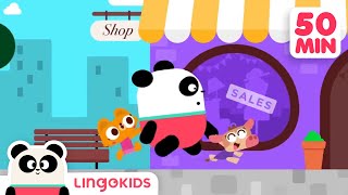 ACTION SONGS FOR KIDS 🙌🎶 Nursery Rhymes  Lingokids [upl. by Bernelle]