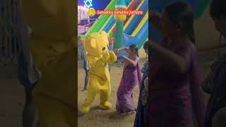 Vinod Teddy Auntytho Gongura Thotakada Song Dance ll Samakka Sarakka Jathara funny comedy teddy [upl. by Rahab]