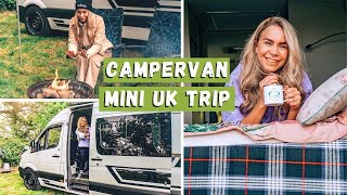 UK Campervan Trip  Motorhome Travel Vlog [upl. by Barbarese314]