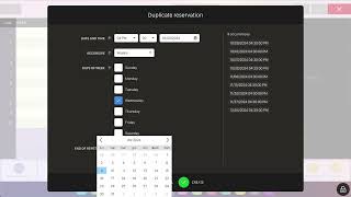 Reservation Duplication and Recurring Bookings [upl. by Sixela]