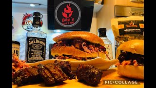 065 Pork Belly Burnt Ends Burger [upl. by Kenleigh]