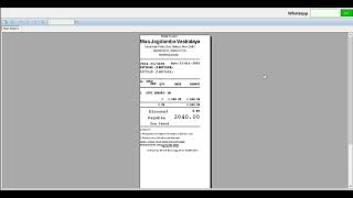 Bill Receipt Formats in NP Soft Billing Software  barcodebillingsoftware accounting [upl. by Aneelad582]