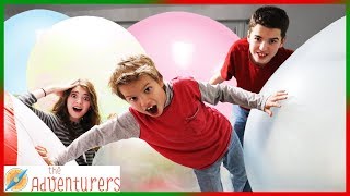 We Filled Jordans Room With Wubble Bubble Balls I That YouTub3 Family The Adventurers [upl. by Ykcul]