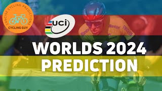 2024 Men Elite World Championship PREVIEW  FAVOURITES amp PODIUM PREDICTION CyclingGuy zurich2024 [upl. by Ahsitram]