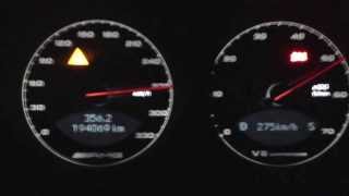 SL55 v max 0300 acceleration 197000km [upl. by Rees]