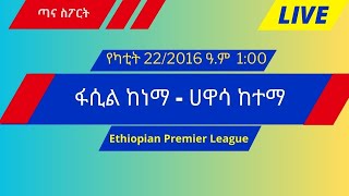 ፋሲል ከነማ ከ ሀዋሳ ከተማ  Fasil Kenema vs Hawassa [upl. by Thirzia745]