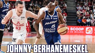 JOHNNY BERHANEMESKEL  Basketball Highlights in GravelinesDunkerque 202324 [upl. by Ydnih]