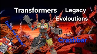 Transformers Legacy Evoloutions Deluxe Crashbar [upl. by Burner]