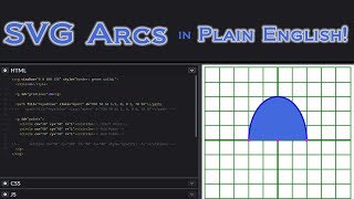 SVG Path Tutorial • Arcs in Plain English [upl. by Decato870]