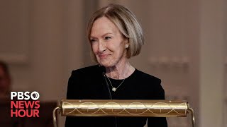 WATCH Judy Woodruff shares personal memories of Rosalynn Carter in memorial service tribute [upl. by Ngo]