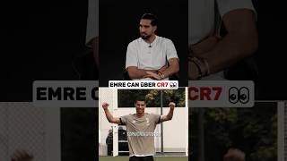 Emre Can über CR7 😳 fußball sport bundesliga interview cristianoronaldo bvb [upl. by Gromme]