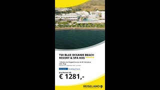 TUI BLUE Oceanis Beach Resort amp Spa auf Kos [upl. by Noicpecnoc953]