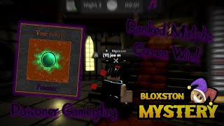 Bloxston Mystery  Ranked Coven Match Win Roblox [upl. by Rengia]