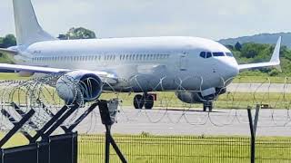 Smartlynx Operated By TUI Taxi To Gate At Manchester Airport [upl. by Connell]