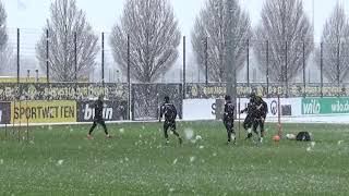 Zielschusstraining beim BVB ohne Torhüter [upl. by Schell]