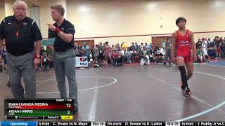 Cadet 106 Isaiah Kainoa Medina California Vs Aidan Harris Utah [upl. by Pardew]