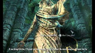 Skyrim A Daedras Best Friend  How to get the Masque of Clavicus Vile [upl. by Nosaj577]