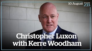 Watch Live Christopher Luxon takes talkback calls with Kerre Woodham  Newstalk ZB [upl. by Ehcar317]