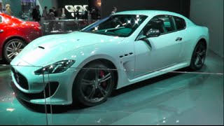 Maserati GranTurismo MC Stradale 2016 In detail review walkaround Exterior [upl. by Eissak394]