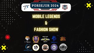 PORSEJUR 2024  MOBILE LEGENDS TOURNAMENT  PLAYOFF [upl. by Ttcos89]