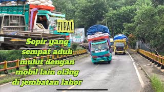 Sopir yang sempat viral melintasi jembatan lahor muatan fuul tinggi [upl. by Esiole]