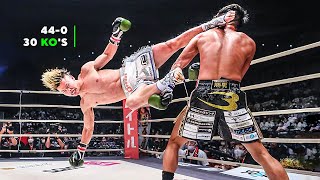 How is it Possible Wunderkind Knocks Out with Somersaults  Tenshin Nasukawa [upl. by Riggs]