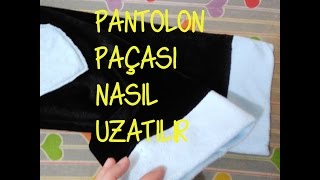 ♻️PİJAMA PAÇASI NASIL UZATILIR [upl. by Nahsin793]