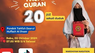 TASMI BIL GHAIB 20 JUZ MARDHIYAH NASUTION  JUZ12 [upl. by Warms]