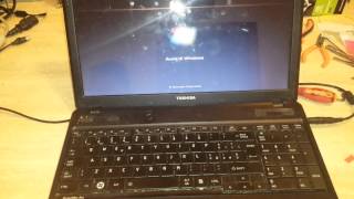 ripristino e formattazione Toshiba Satellite Pro C660 formattare Hard reset [upl. by Ziom498]