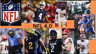 2025 NFL Mock Draft 40 mid season mania [upl. by Asereht]