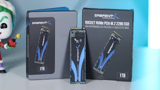 مراجعة SABRENT Rocket NVMe SSD [upl. by Lutim]