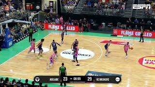 NBL Blitz  BNZ Breakers vs Adelaide 36ers Highlights [upl. by Gentry]