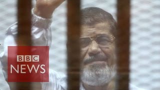 Whats happened to Mohammed Morsi BBC News [upl. by Eisor]