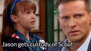 General Hospital Spoilers  Drew loses everything Jason gets custody of Scout [upl. by Melmon]