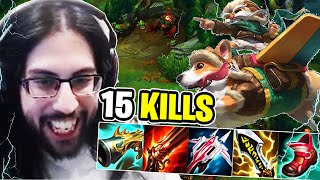 Imaqtpie Corki ADC is BROKEN [upl. by Enneite117]