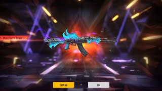 BUYING AND UPGRADING AK47  BLUE FLAME DRACOAN94 EVIL HOWLER AND M4A1 INFERNAL DRACO EVO SKIN🙀🤯😱🥵 [upl. by Enail]