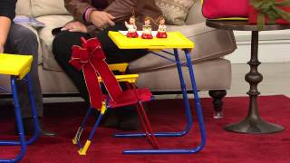 Table Mate Kids Multipurpose Table Set with Chair Case amp Cupholder with Pat JamesDementri [upl. by Pendleton]