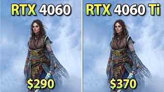 RTX 4060 vs RTX 4060 Ti 8GB  Worth Spending EXTRA Money [upl. by Eruot67]